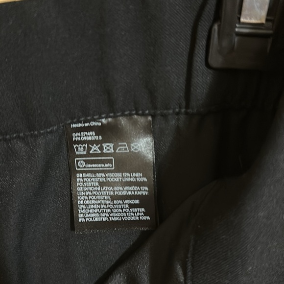 NWT H&M Women's Black Dress Pants - Picture 5 of 5